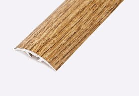 Порог (стык) Русский профиль  разноуровневый ламинированный с дюб, 30*2700 мм, Виноградная лоза